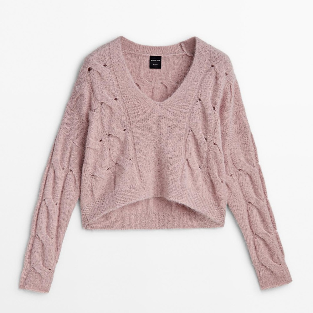 Massimo Dutti Matching Sweater Set